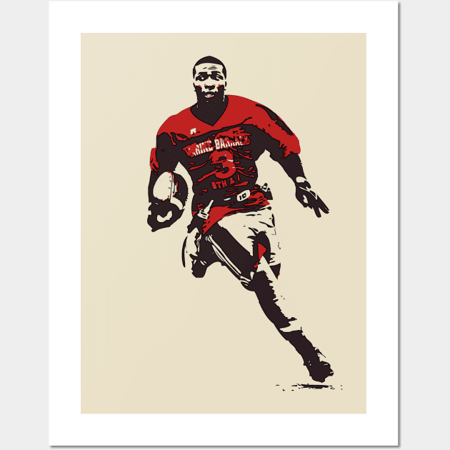 rugby boy Wall Art by salimax